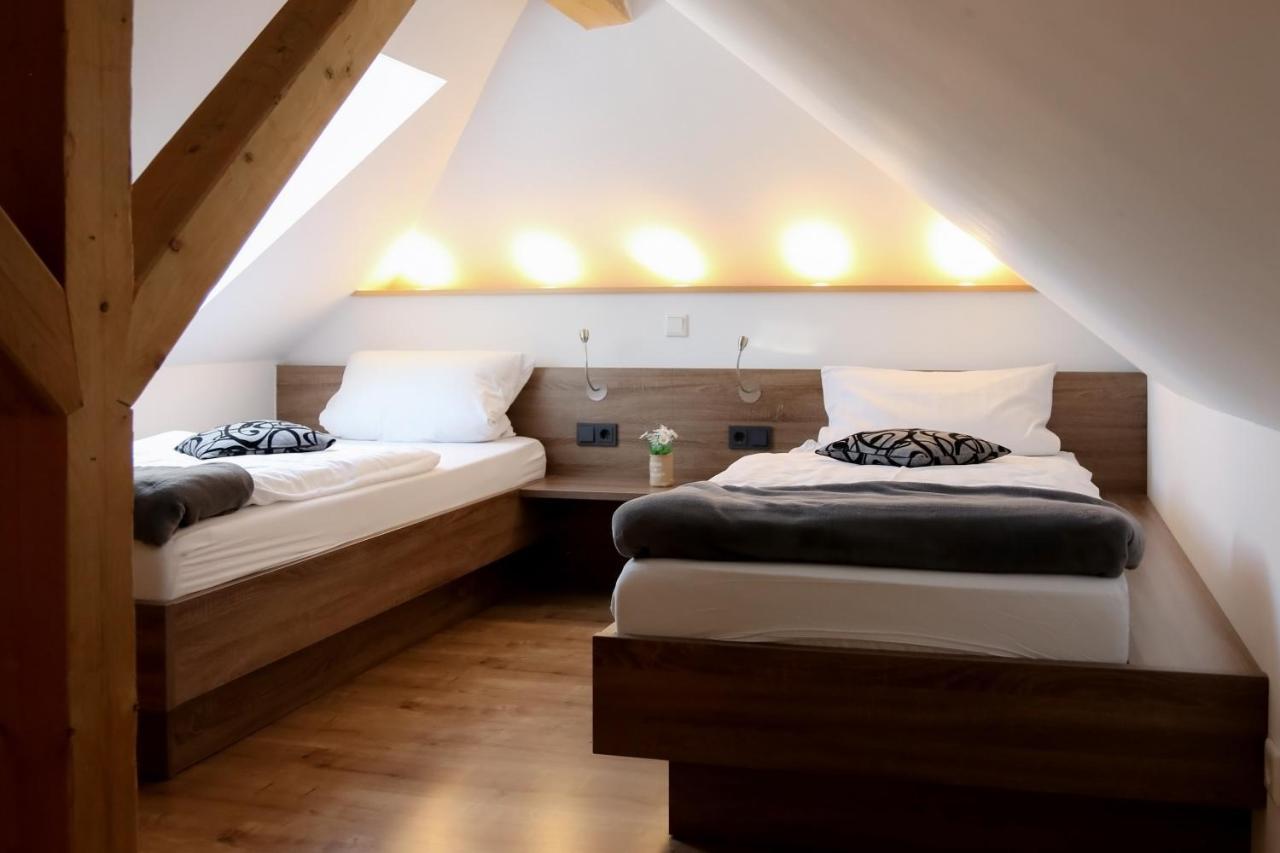 Hotel Gasthof Metzgerei Drei Linden فولدا المظهر الخارجي الصورة